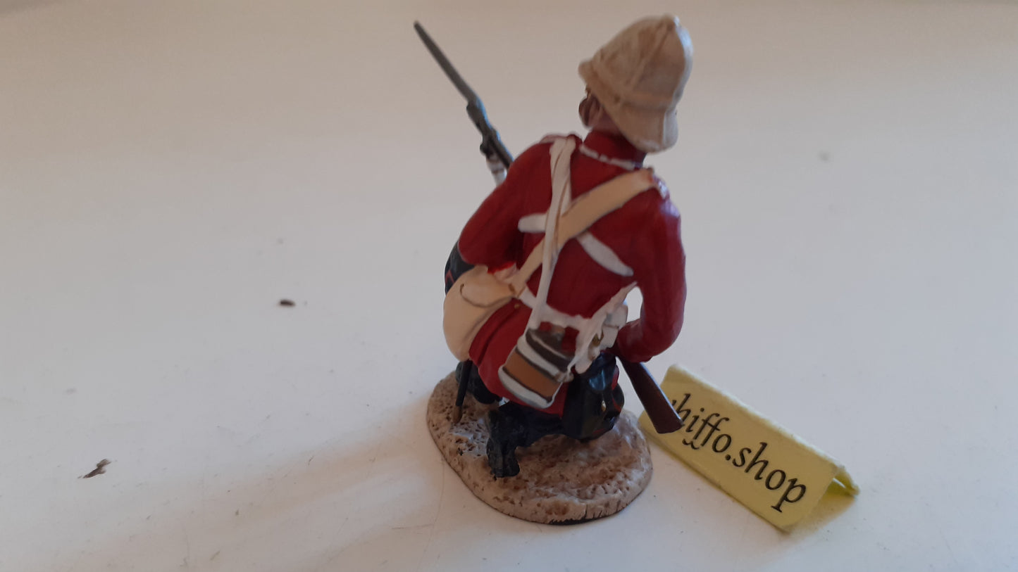 Britains 20165 Zulu wars 24th Foot kneeling 1:32 2014 boxed B627