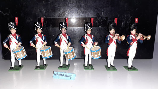Tradition Of London Napoleonic French Band Britains Compatible 1:32  S720
