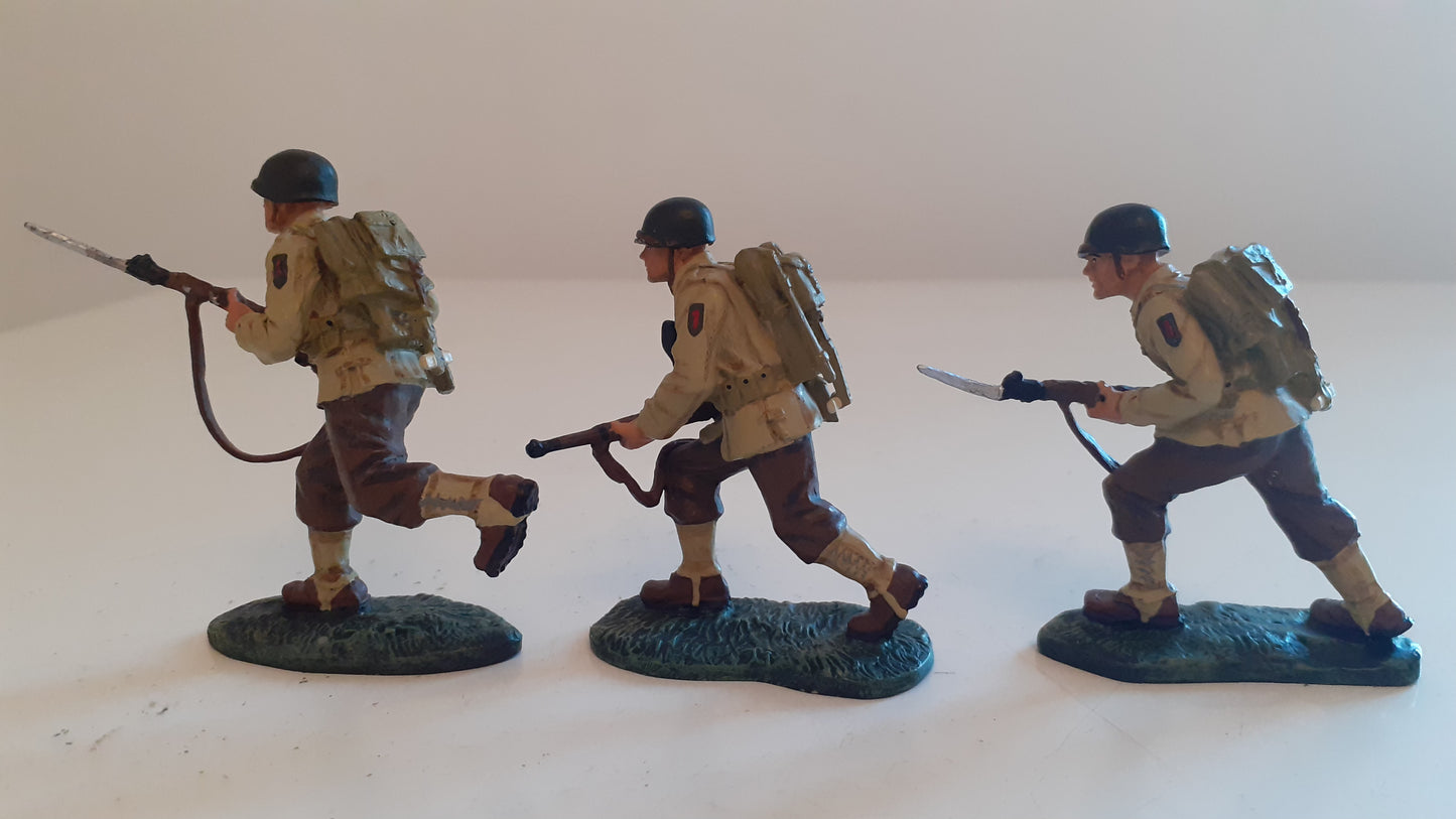 Britains 17142 ww2 US big red one infantry d-day 2003 boxed s423