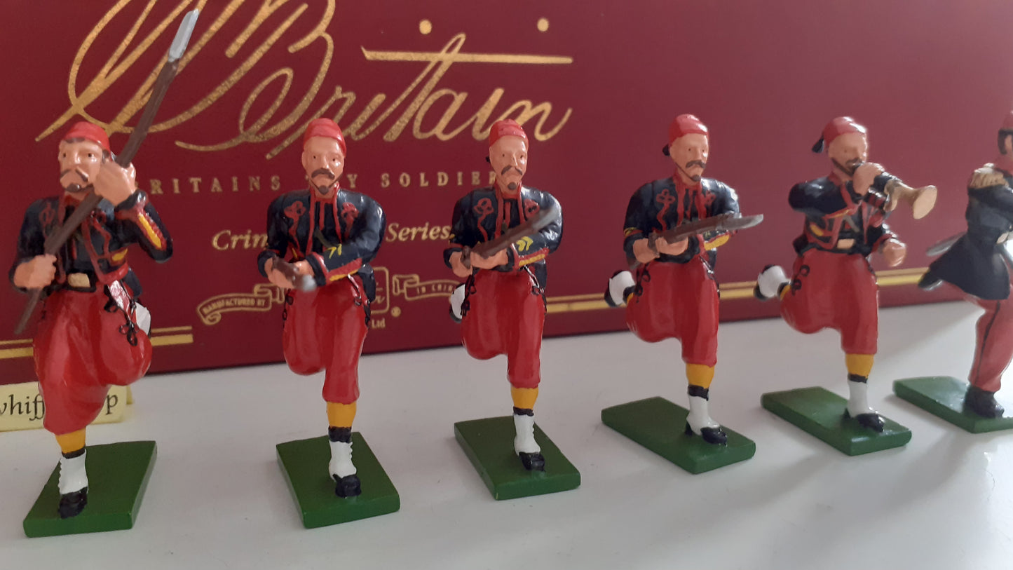 Britains 00167 french zouaves crimean war acw 1999 1:32 metal S733