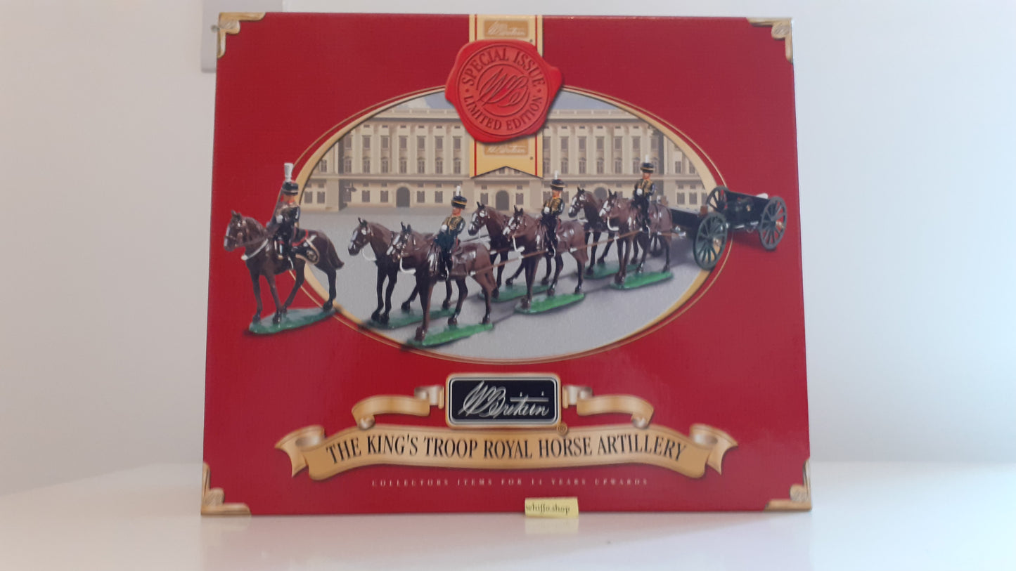 Britains 40188 Kings Troop Royal Horse Artillery 2001 1:32 metal wdb84