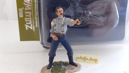 Britains 20055 Zulu wars 24th foot private 2010 hitch 1:32 metal boxed b630