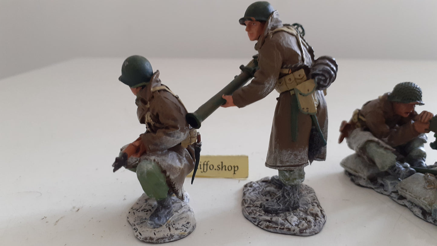 King & Country ww2 US bba02 battle of the bulge support section 1:30 wdb95