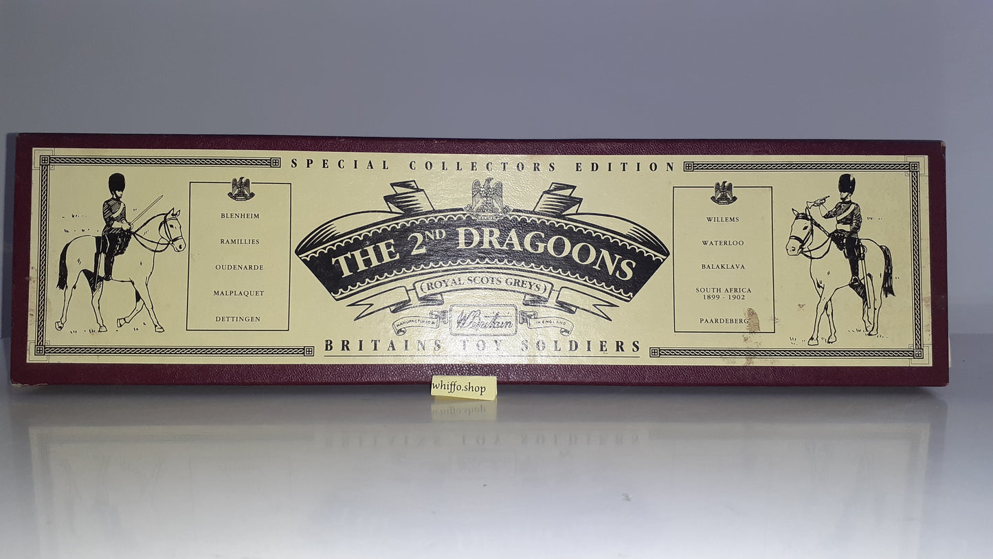 Britains 8850 2nd Dragoons Scots Greys 1:32 metal  boxed  1994 S722