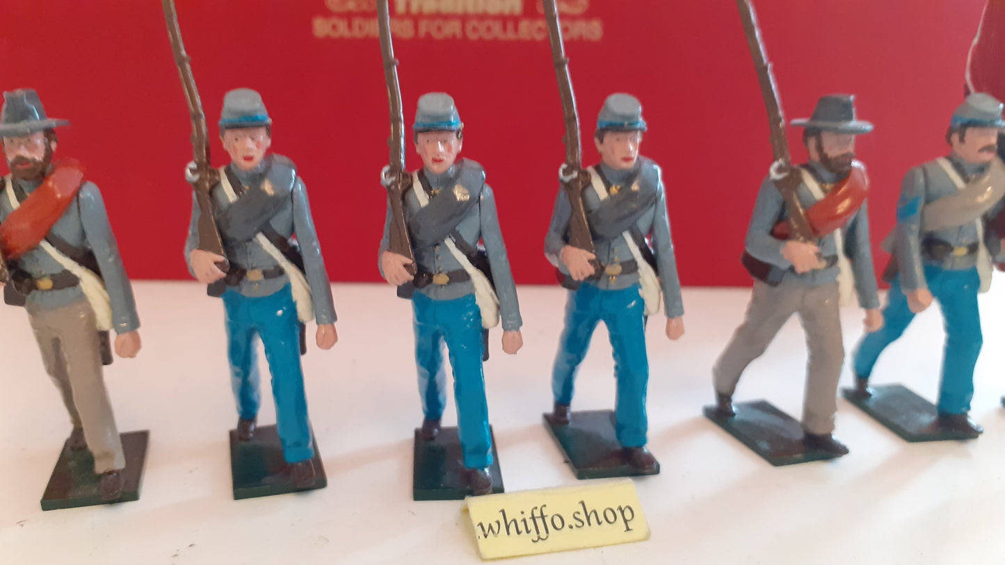 tradition 916 acw confederate infantry 1995 made 1:32 metal S450