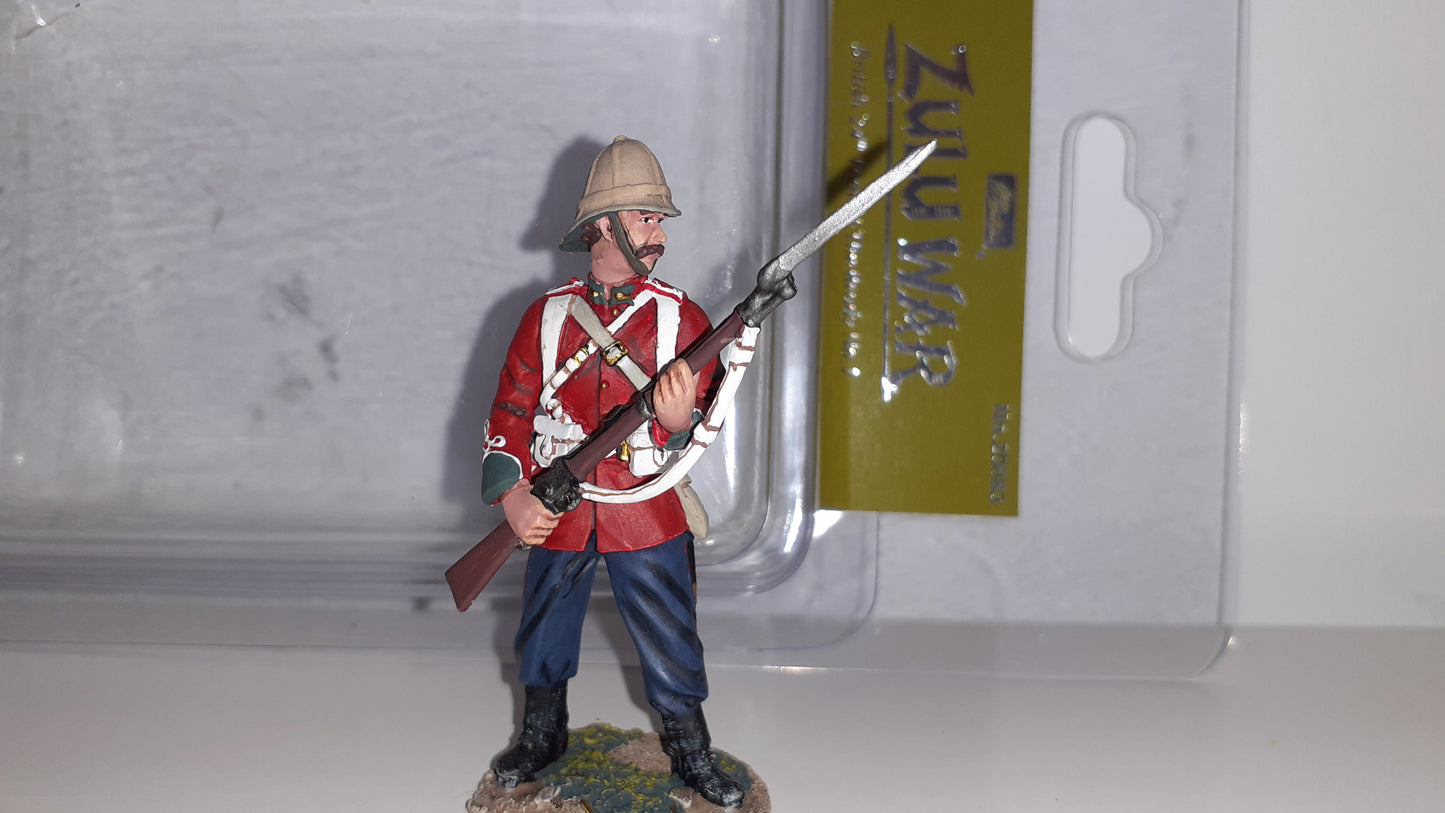 Britains 20083 Zulu wars 24th Foot At Ready 1:32  2014 boxed B11