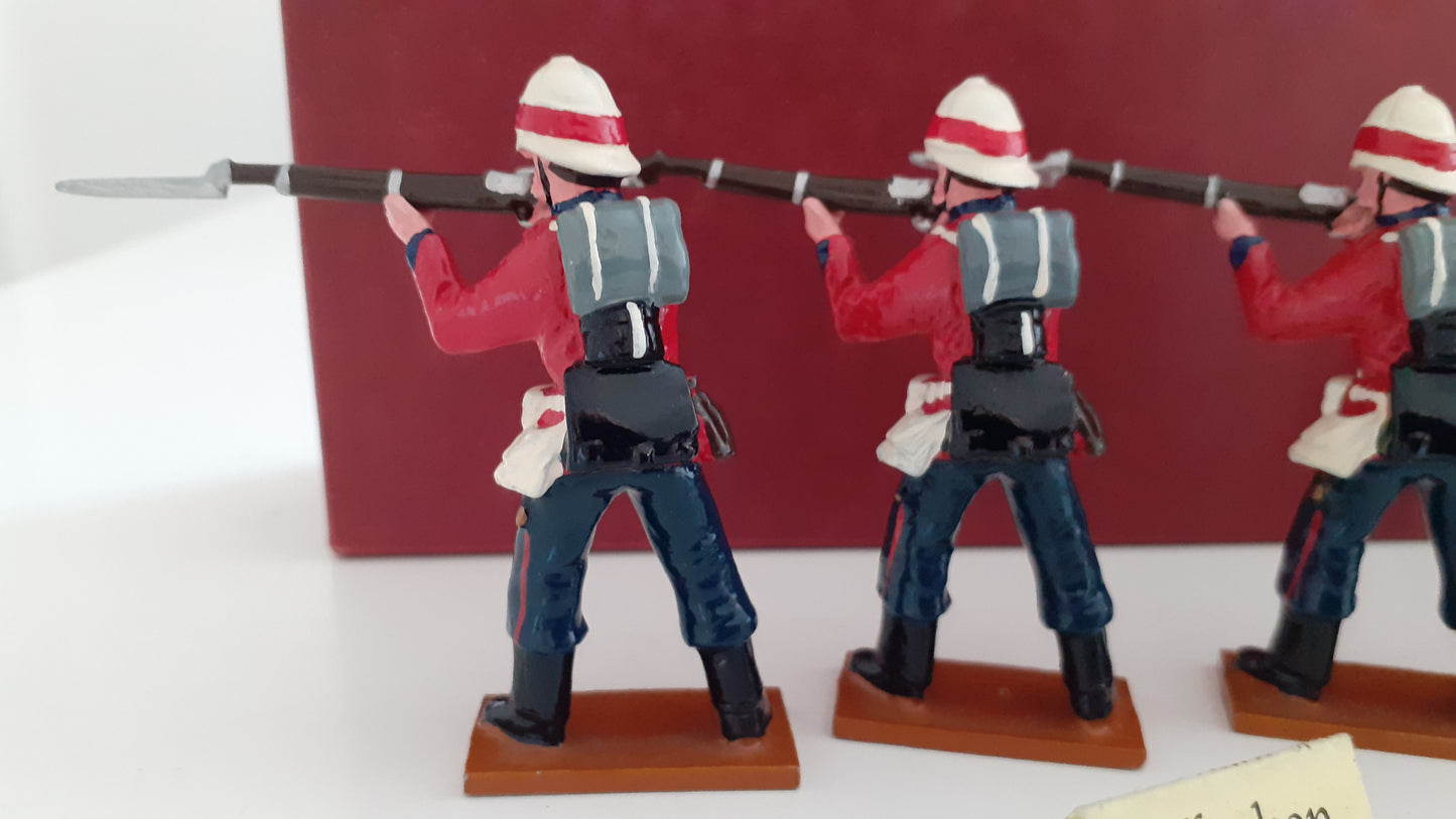 Trophy Miniatures 1990s Coldstream Guards Sudan Zulu Wars 24th 1.32 Metal S8b58