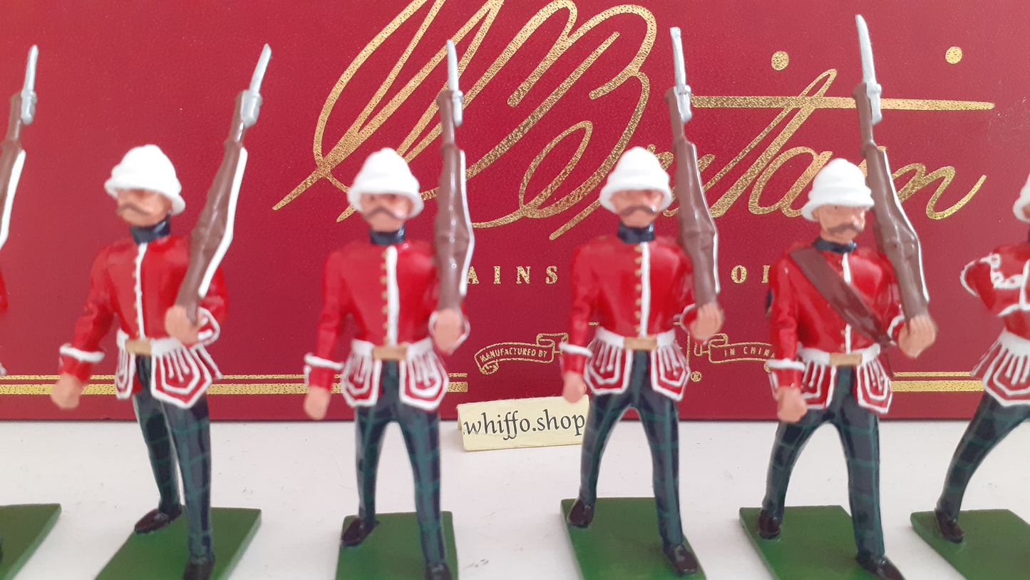Britains 00126 royal scots marching zulu wars 1999 1:32 metal S733