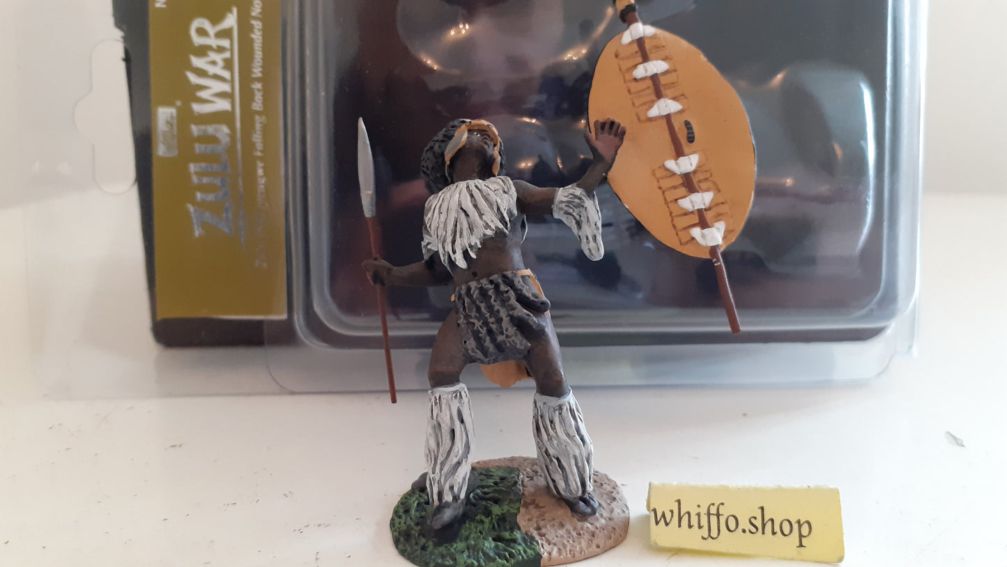 Britains 20118 24th foot Zulu wounded War  2013 boxed b1225