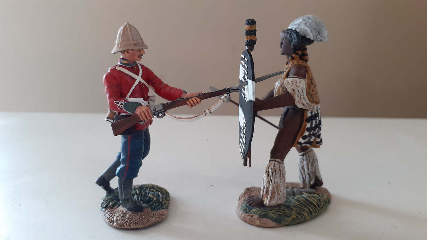 Britains 20131 Zulu wars 24th foot 1:32 metal Stuck Limited Edition boxed wdb