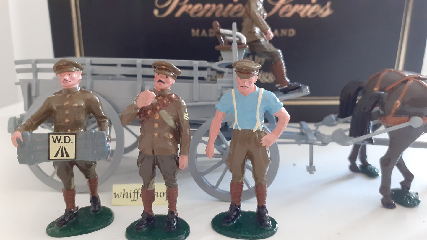 Britains 8920 Ww1 general service gs wagon 4 asc crew Khaki 1993 s148