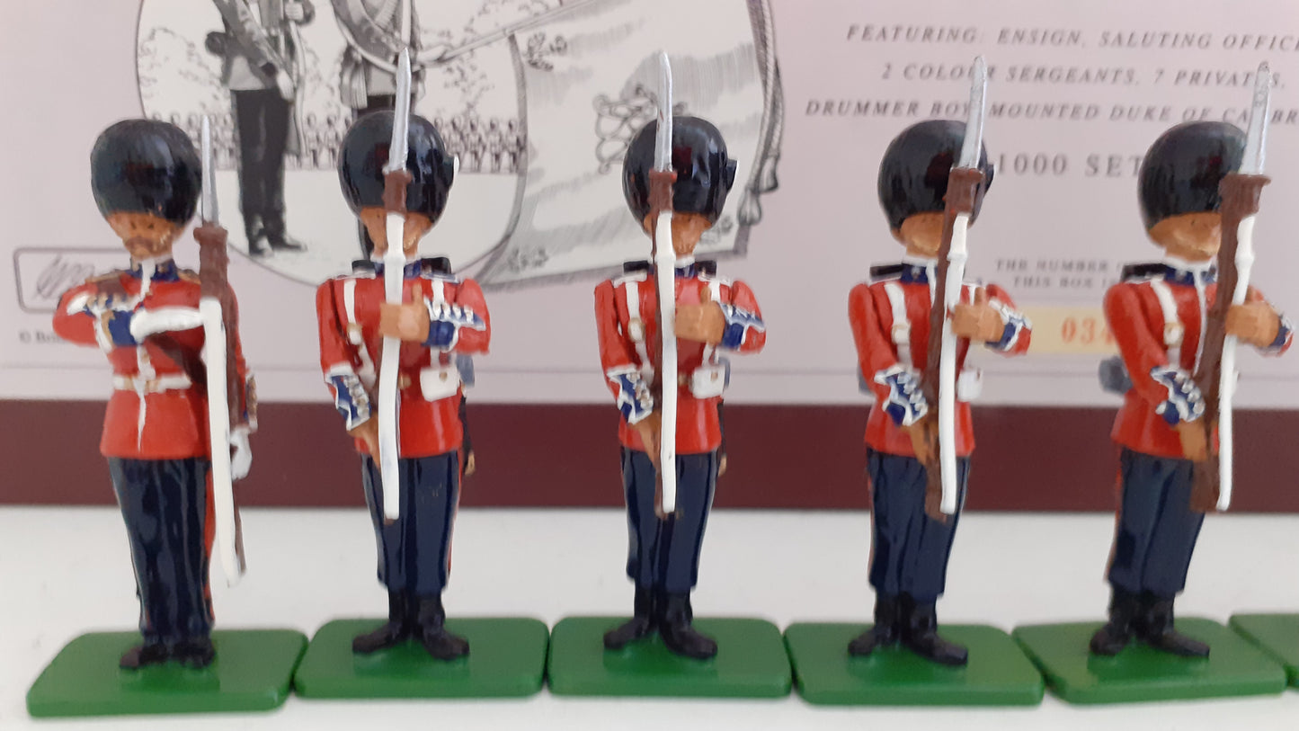 Britains 00105 limited edition 1999 grenadier guards only 1000 made 1:32  wb165