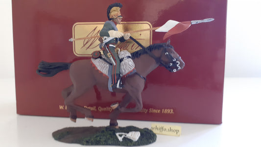 Britains 36015 Napoleonic french 4th lancers 500 Made waterloo 2009 1:32wb44