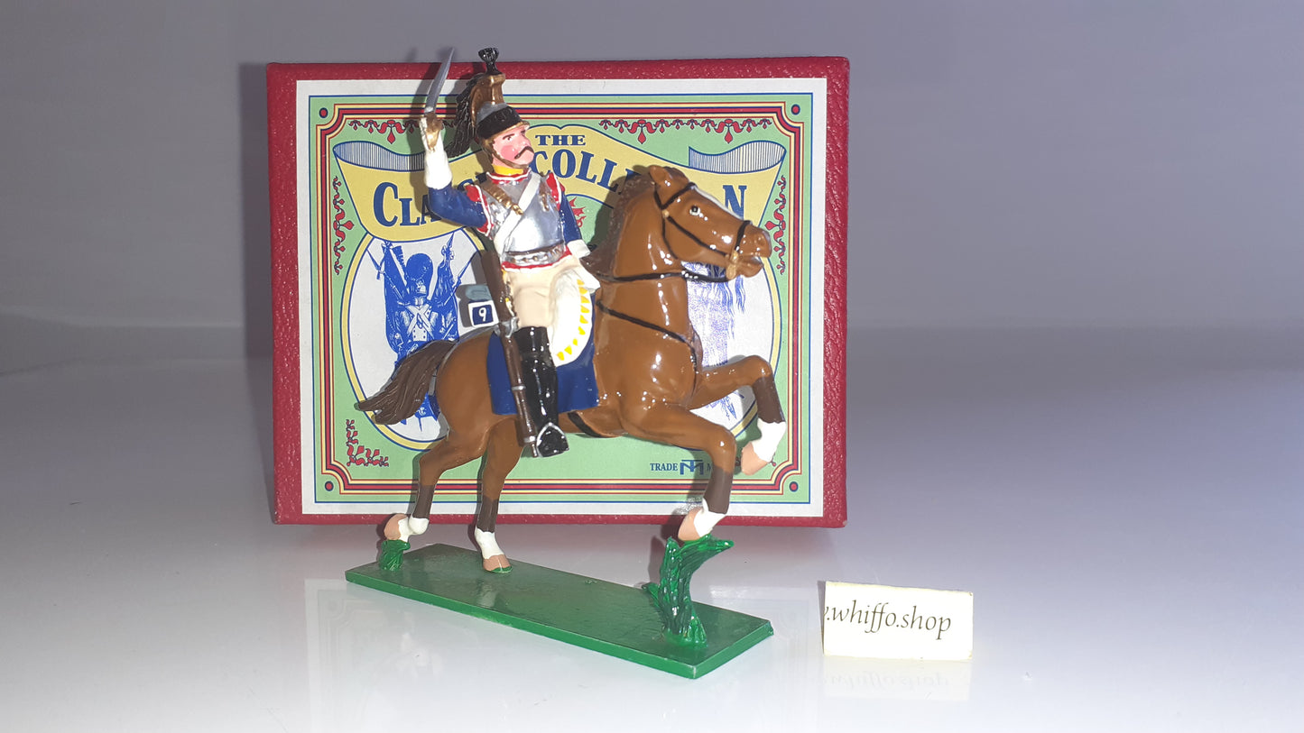 Early trophy miniatures 1991 Napoleonic War French Cuirassier Wa10a 1:32 s2