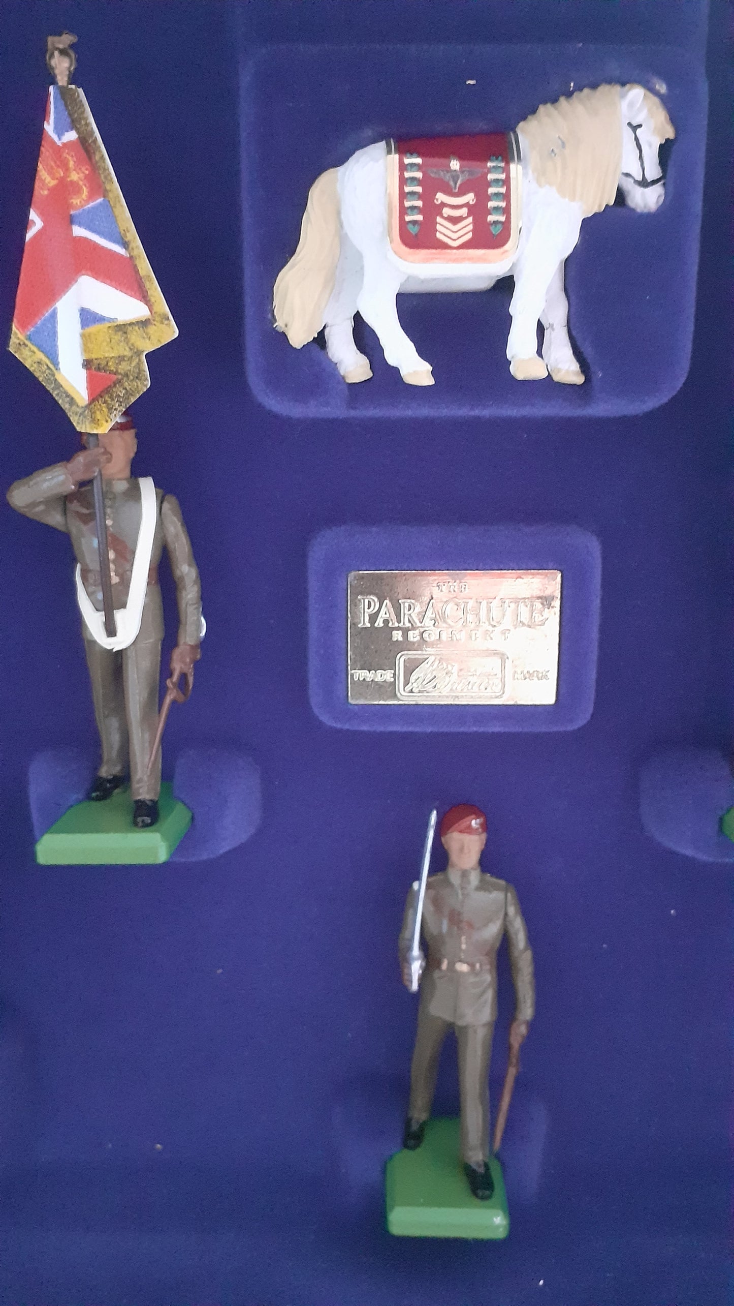 Britains 5190 parachute regiment paras only limited edition made 1990 1:32 s140