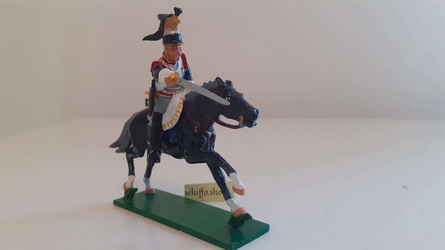 trophy miniatures 1991 Napoleonic War French Cavalry Cuirassier Wa10c 1:32 s840