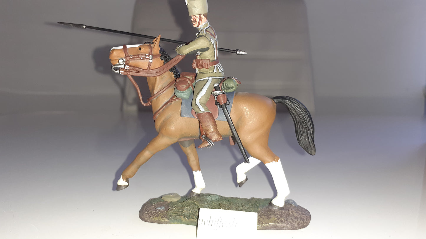 Britains ww1 17673 2006 German Deaths Head Hussar Cavalry 1914 Nco metal boxd S7