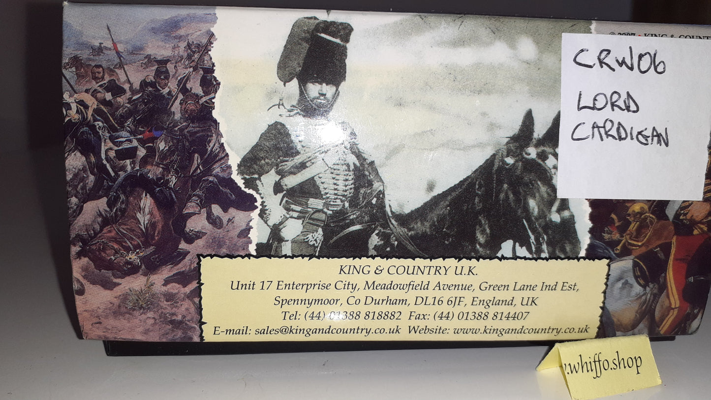 King and country Crw06 Crimean War Lord Cardigan Light Brigade 2007 boxd S1