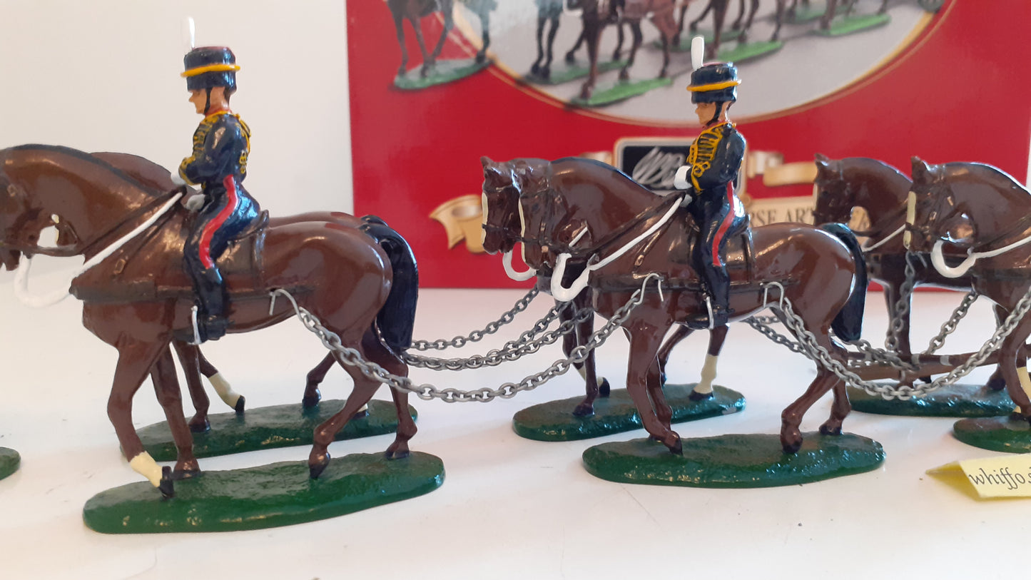 Britains 40188 Kings Troop Royal Horse Artillery 2001 1:32 metal wdb84