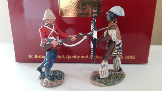 Britains 20131 Zulu wars 24th foot 1:32 metal Stuck Limited Edition boxed wdb