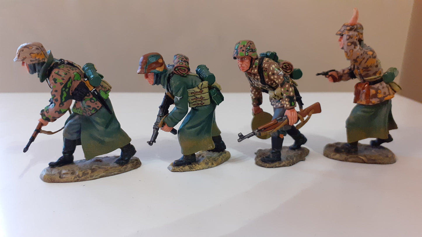 king and country wss48 wss048 ww2 german advancing 1:30 metal boxed 2003