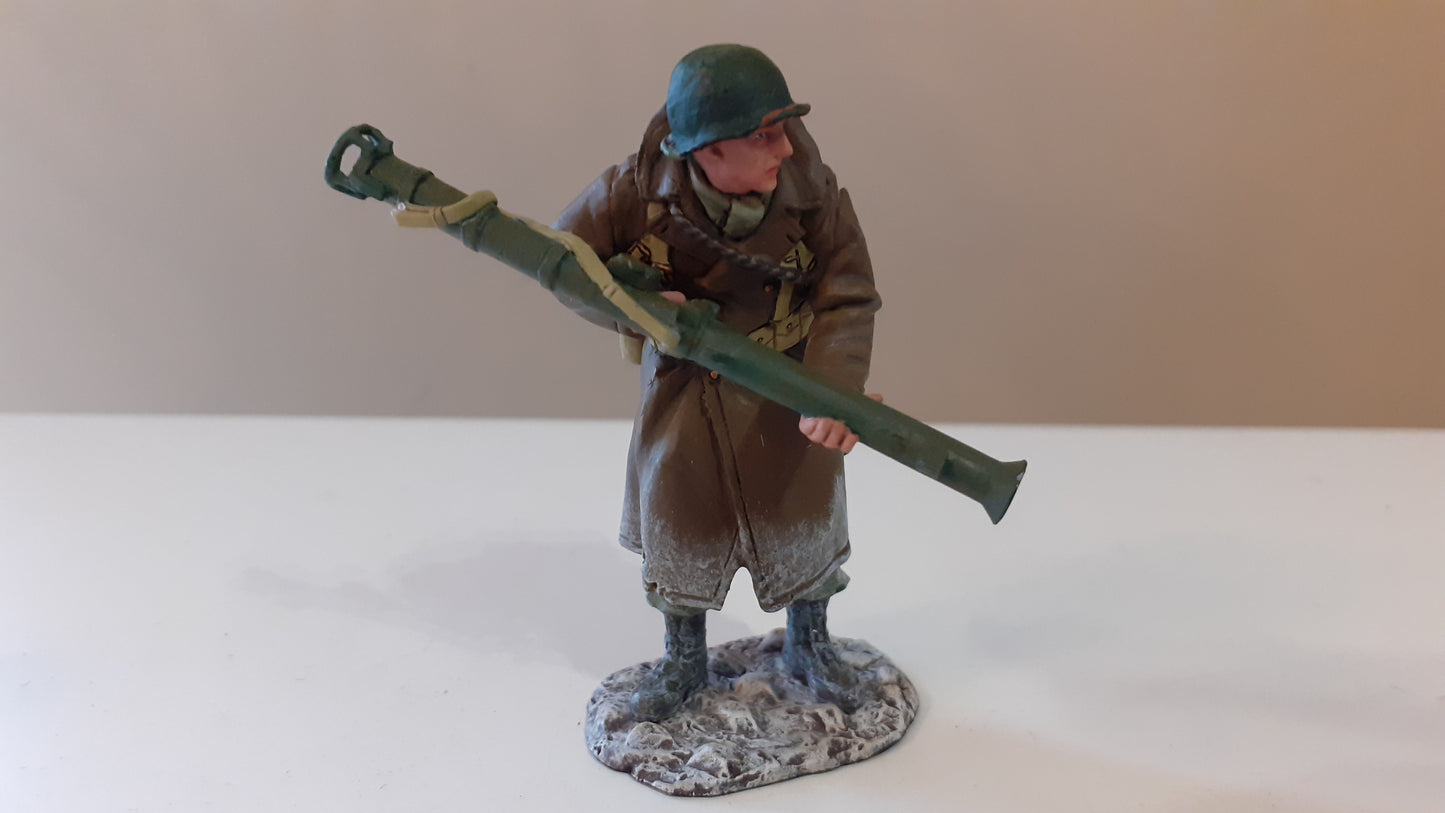 king and country  bba002 ww2 us infantry bastogne bulge 1:30 metal boxed 2004