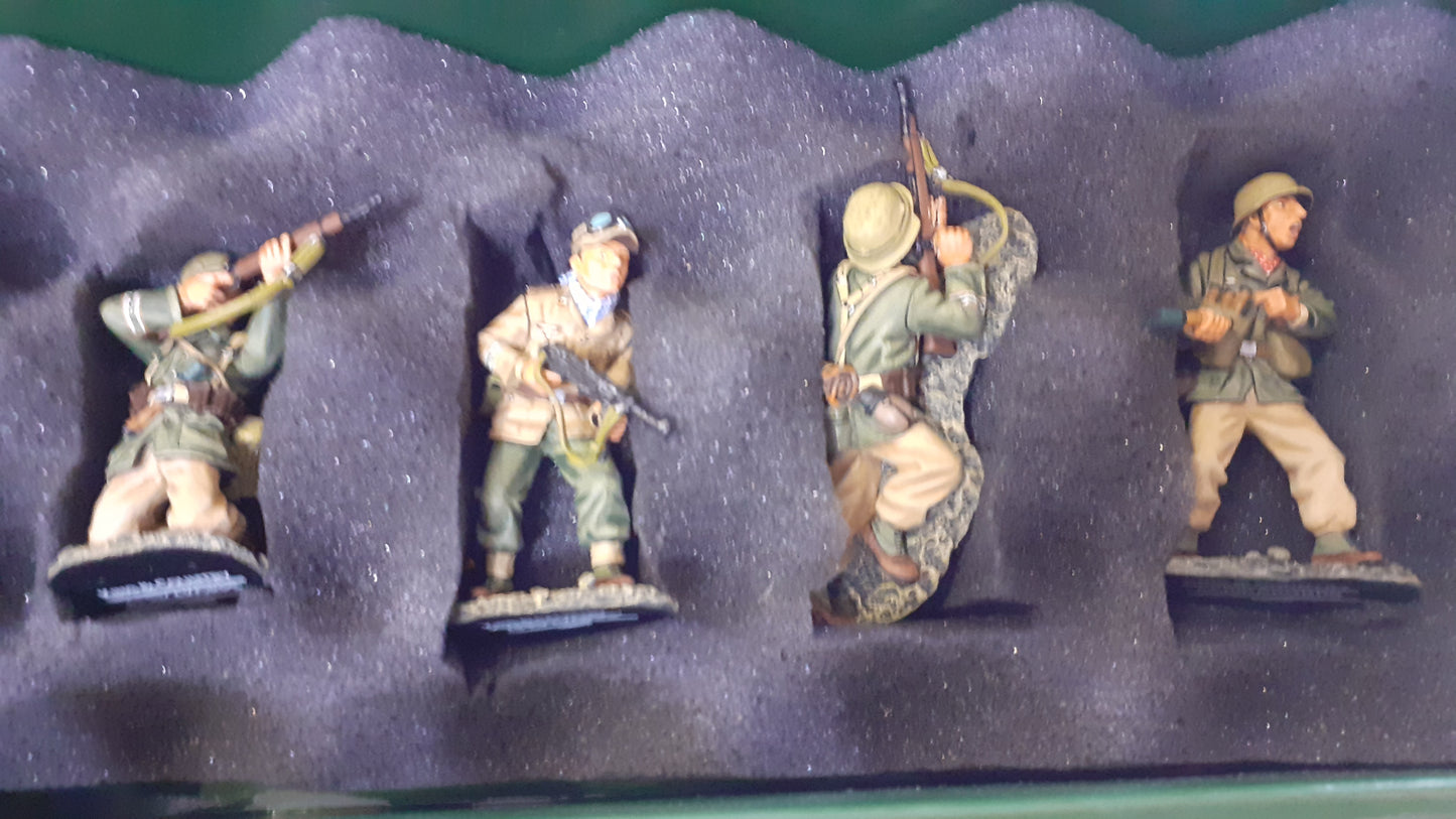 king and country ak16 ak016 ww2 german afrika korps 1:30 metal boxed 2002