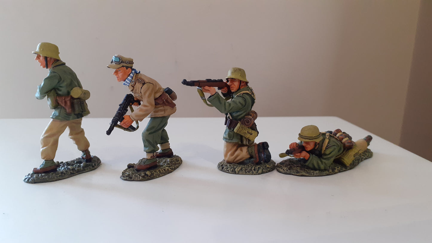 king and country ak16 ak016 ww2 german afrika korps 1:30 metal boxed 2002