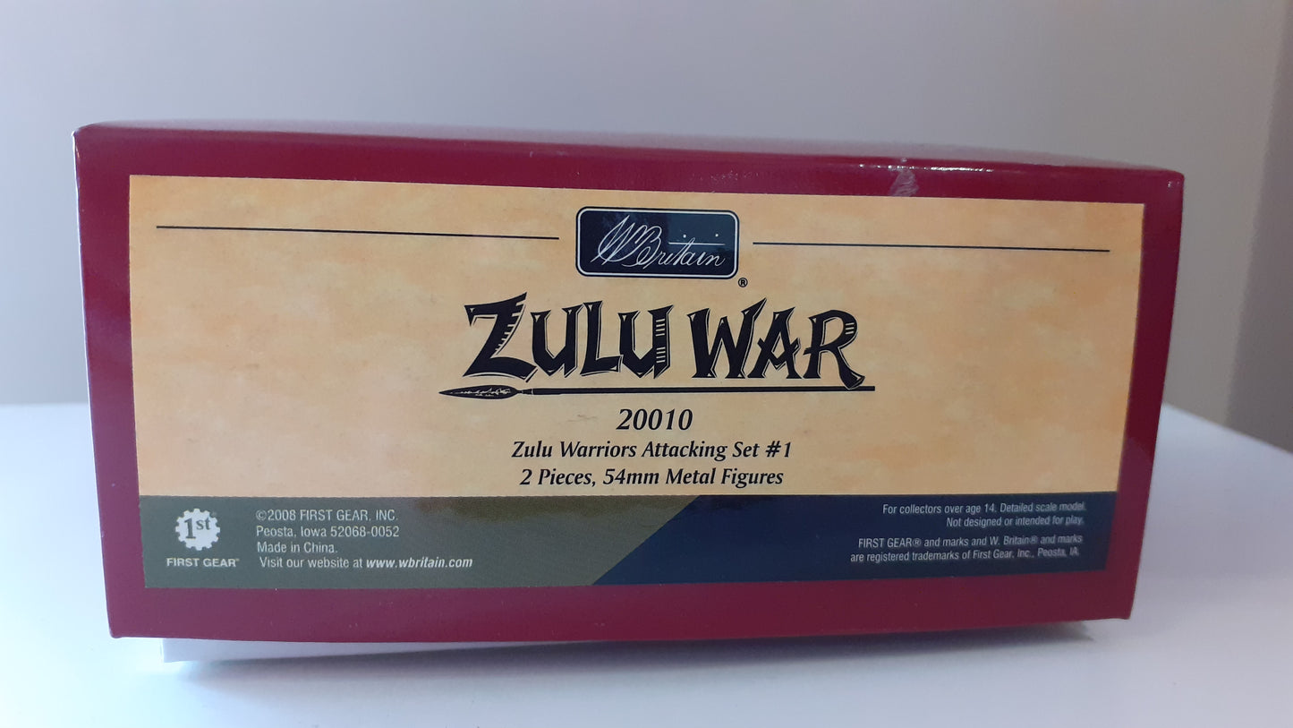 Britains 20010 zulu wars warriors boxed rorkes drift isandlwana s2