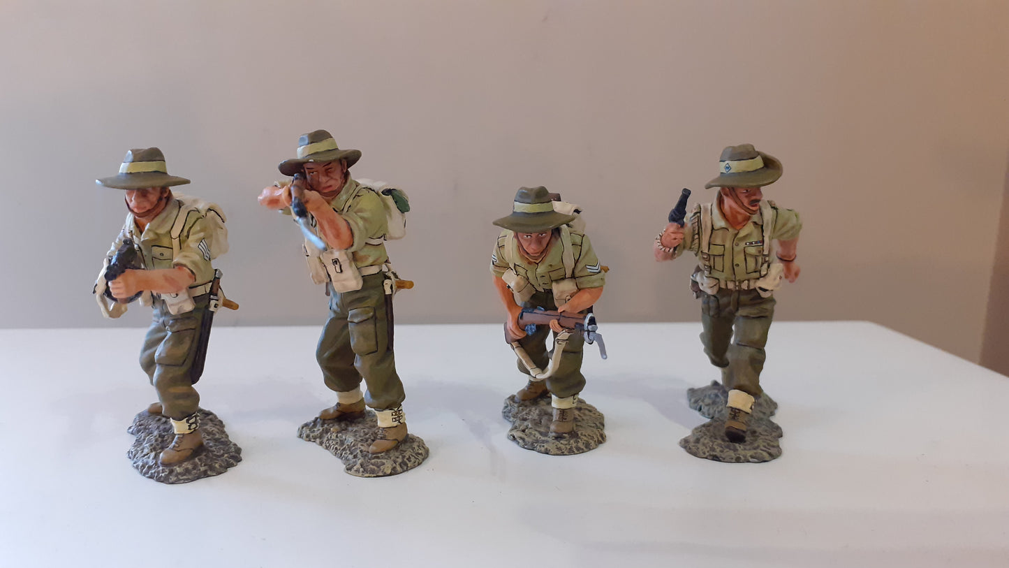 king and country ea03 ea003 8th army desert rats Australian 1:30 metal box 2002