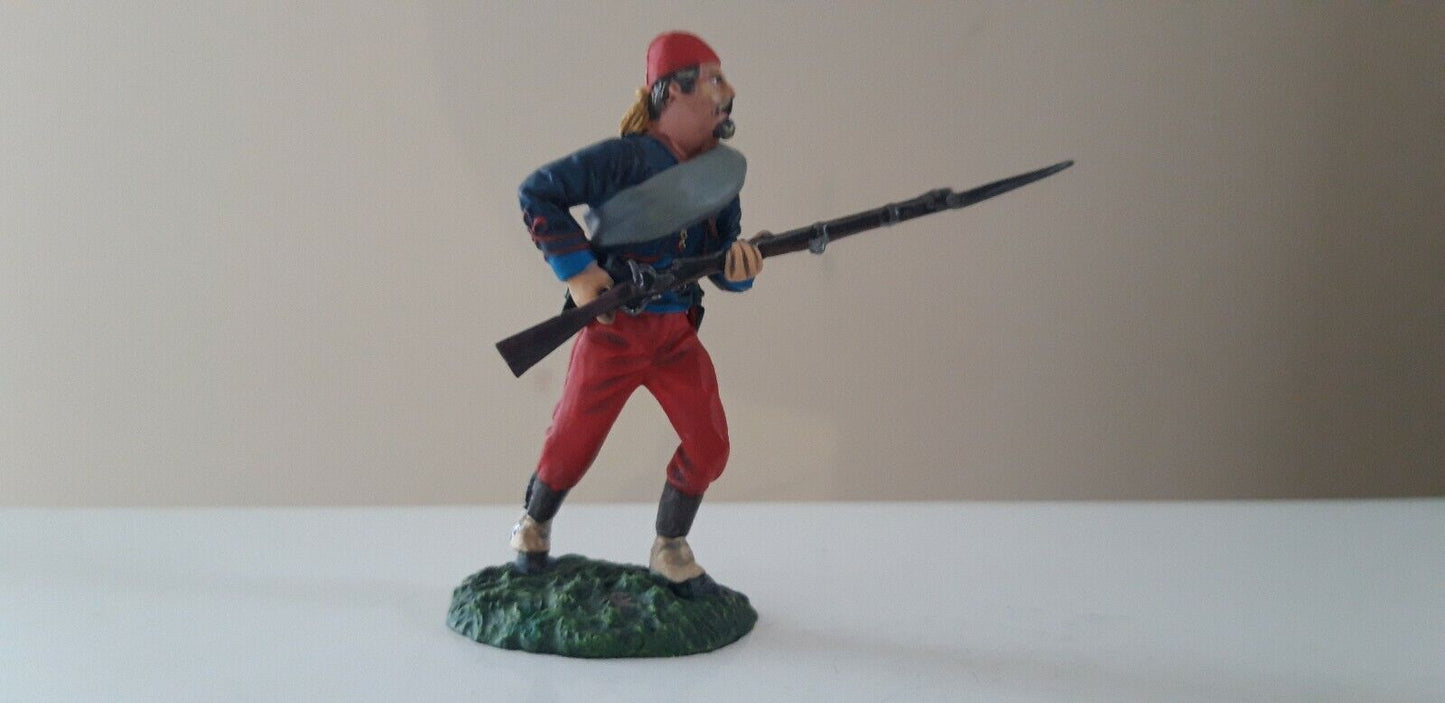 Britains metal ww1 acw union infantry zouaves Pennsylvania 1:32  31103 boxed b5