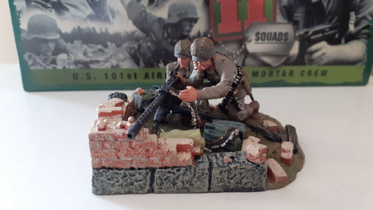 Britains 17141 ww2 d-day us 101st airborne paratroopers paras boxed 1:32