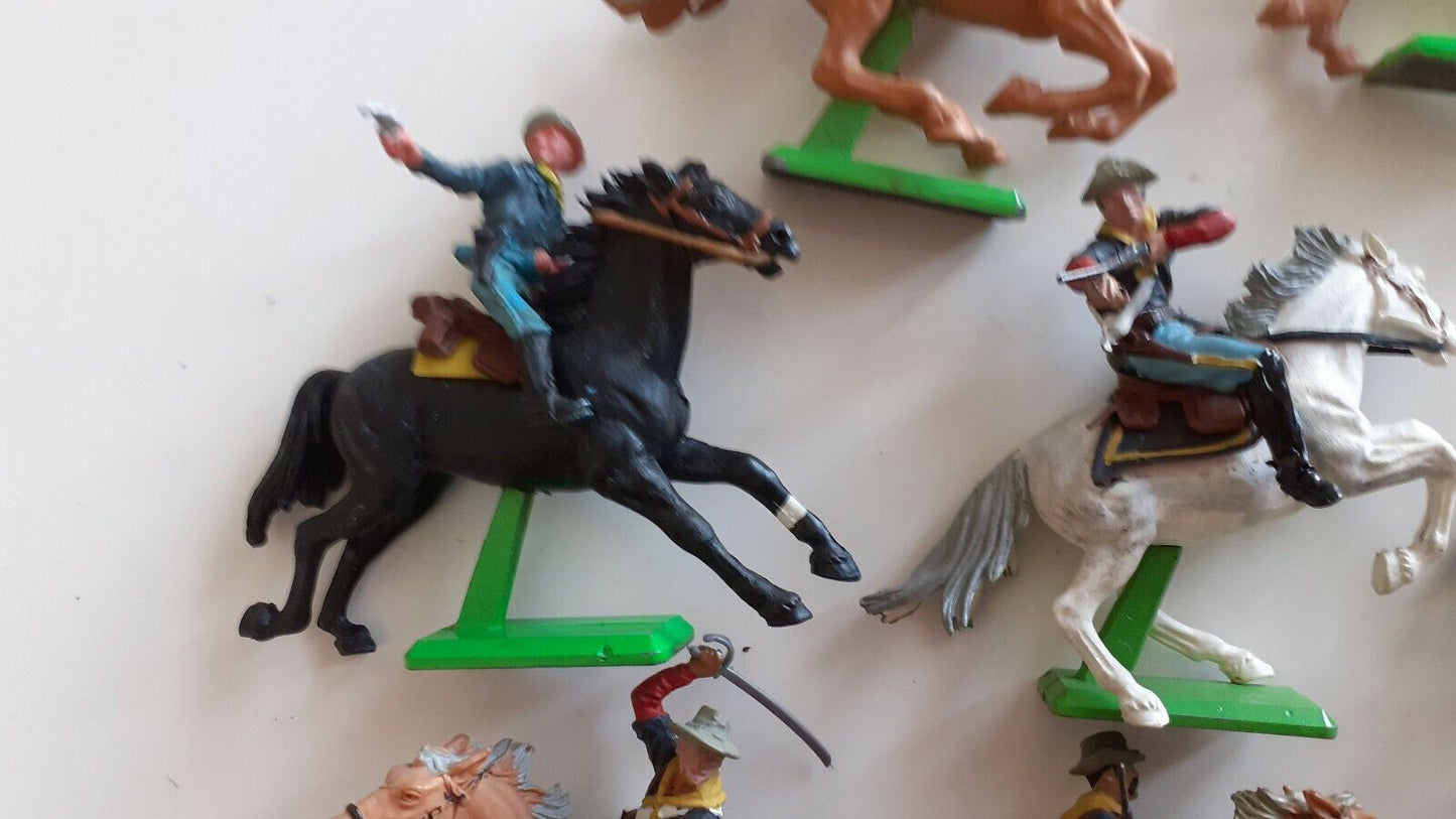 Britains deetail wild west 7th cavalry 1970s 1:32  b1