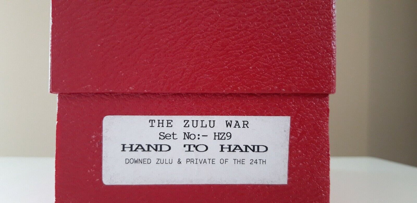 early trophy miniatures 1991 zulus war Zulu hand to hand hz9 1:32 metal