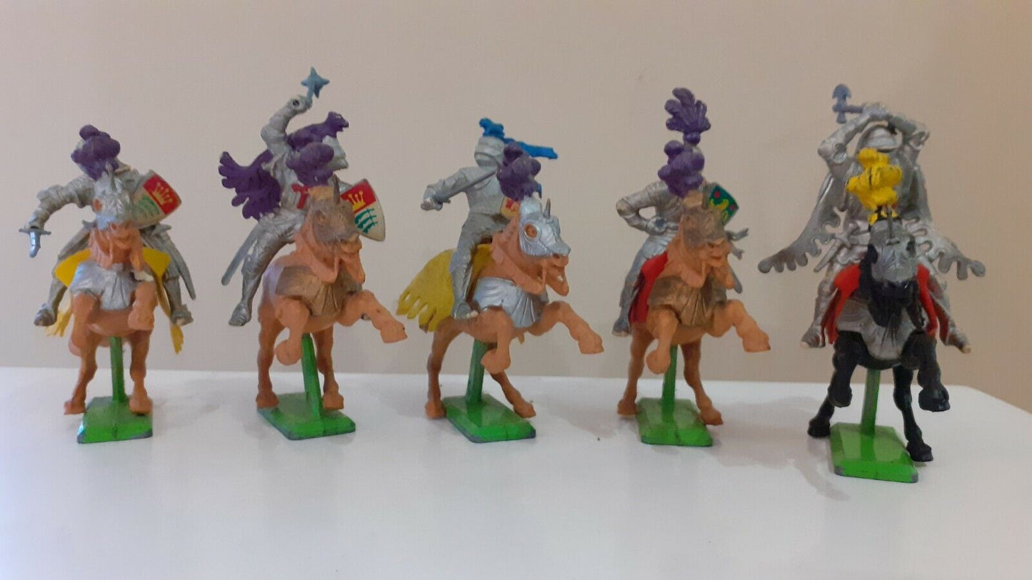 Britains deetail knights crusaders 1970s  1:32  b2