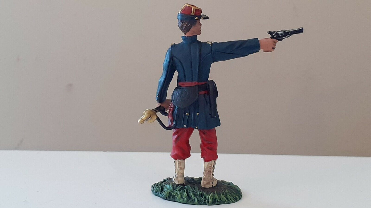 Britains acw 31100 union infantry 114th pennsylvania zouaves officer boxed b8