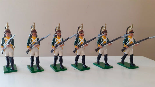 early trophy miniatures 1991 Napoleonic Waterloo french dragoon guards  1:32
