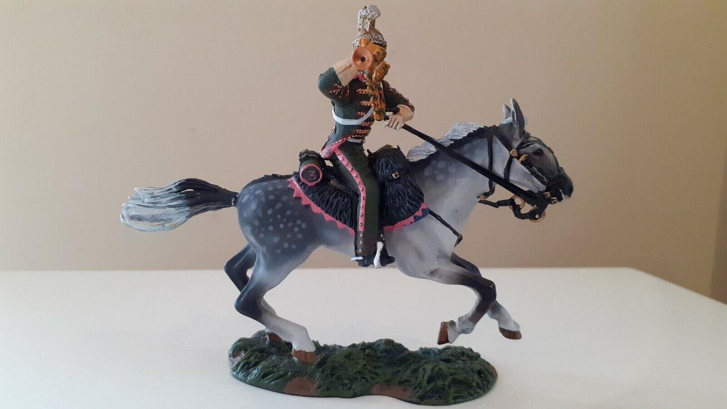 Britains 36072 Napoleonic hougoumont Waterloo French lancers bugler