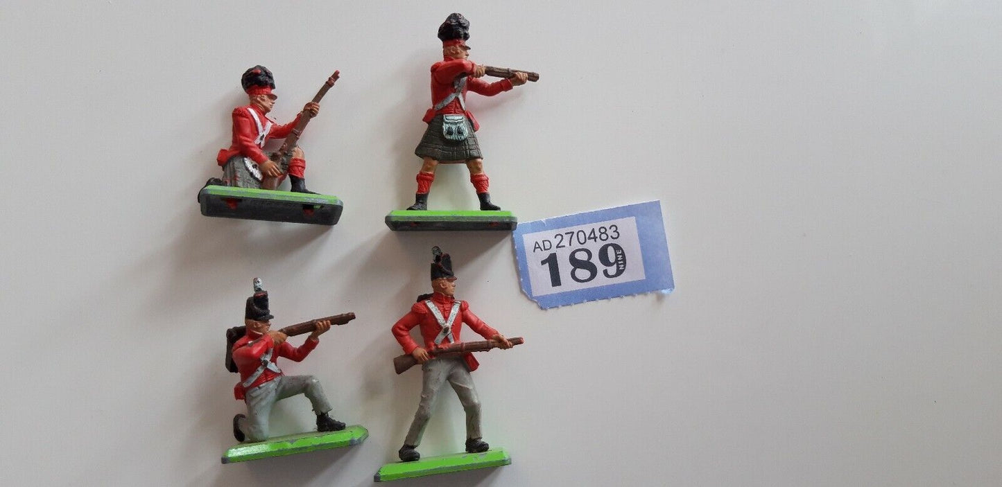 Britains deetail waterloo British  highlanders 1970s  1:32  b1