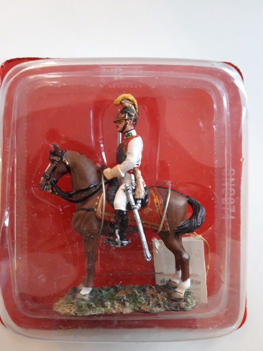 Del prado napoleonic war waterloo 1:32 cavalry austrian cuirassiers 73 74