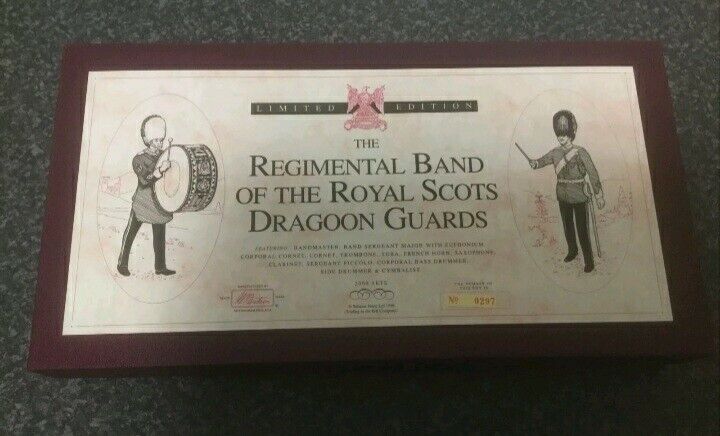 Britains limited edition 00102 band royal scots dragoon guards greys 1998 1:32