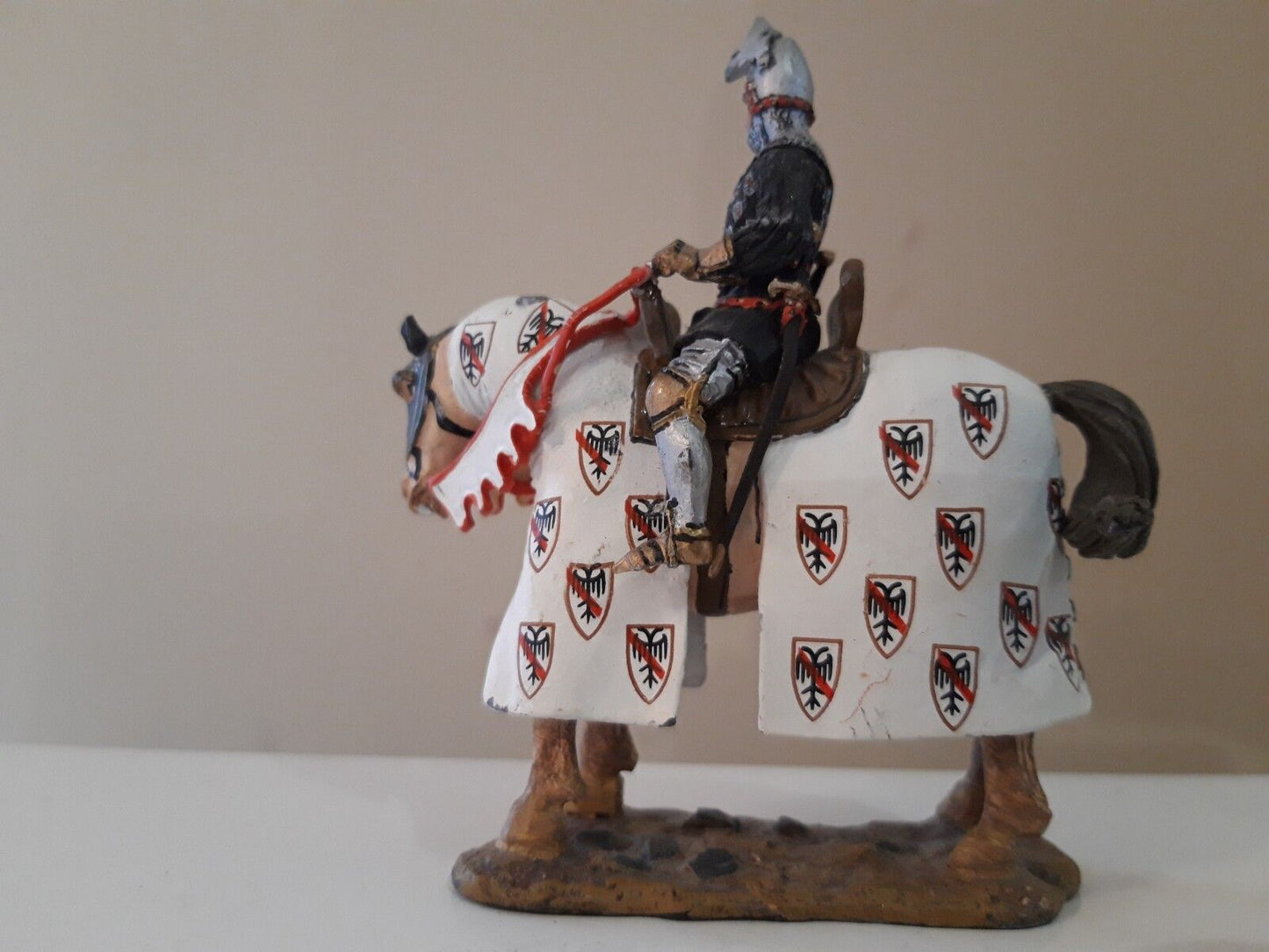 Del prado medieval warriors french knight guesclin14th cent. 1:30 cavalry