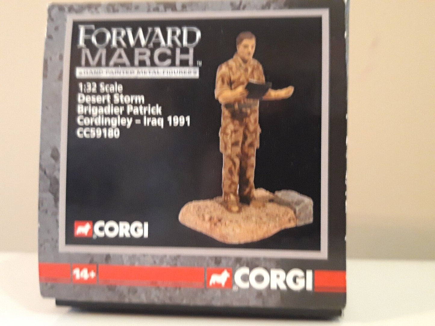 corgi forward march desert storm brigadier cordingly  1:32