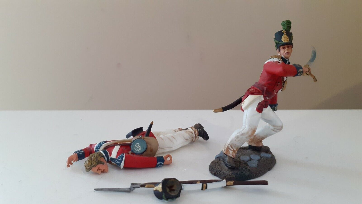 britains 17877 napoleonic hougoumont Waterloo coldstream guards casualty boxed