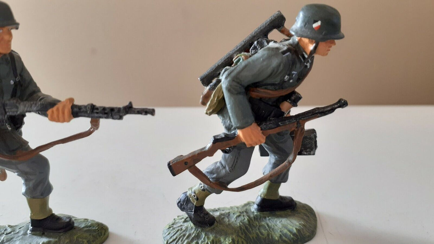 Britains 17495 ww2 d-day german support team boxed