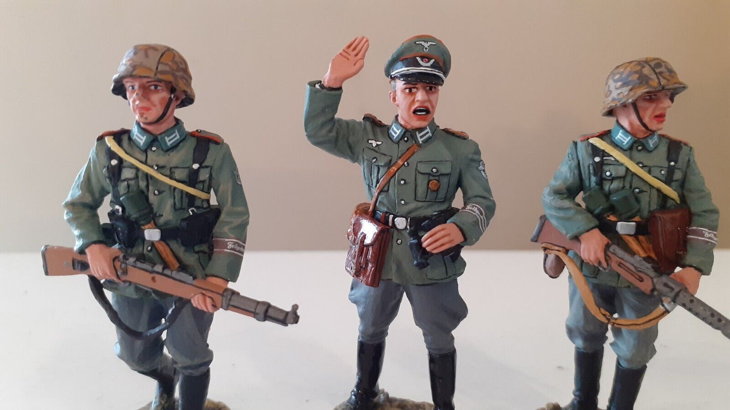 king and country fob044 ww2 german infantry polizei 1:30 metal boxed 2002