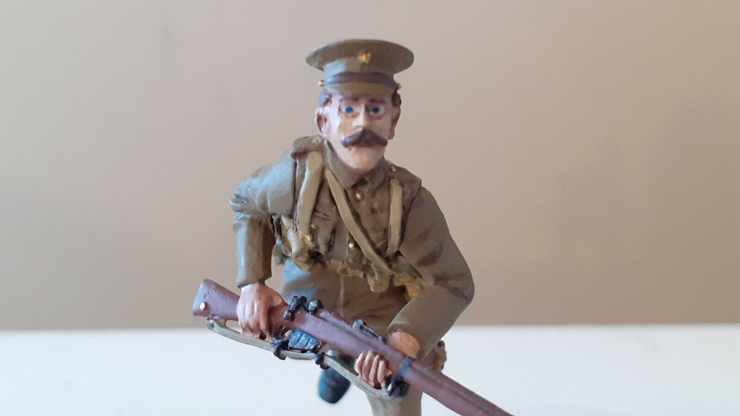 Britains ww1 17807 British infantry mons fusiliers metal boxed