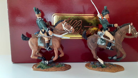 Britains 17579 awi American revolution green light dragoons cavalry