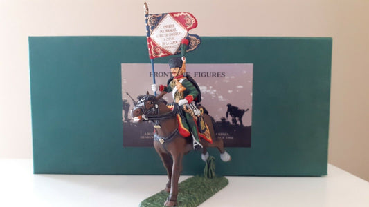 Frontline connoisseur range waterloo Napoleonic french chasseur flag cdc.12 1:32