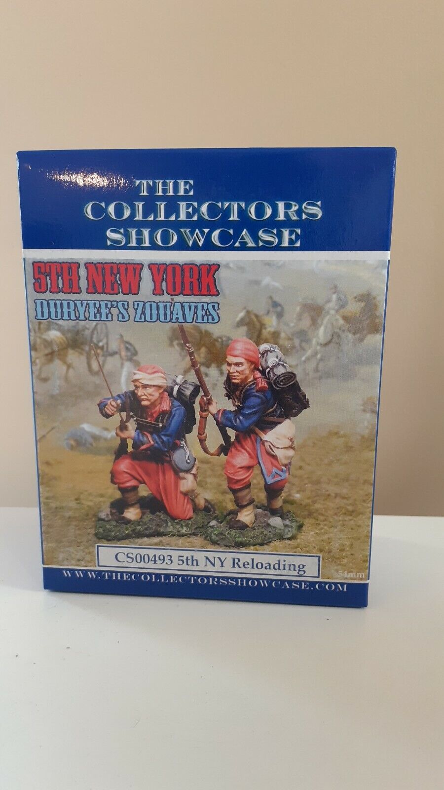 Collectors showcase cs00493 acw union 5th ny new york zouaves